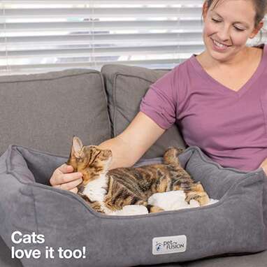 PetFusion Calming Cuddler Dog & Cat Bed