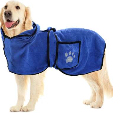 Dog Bathrobe Towel