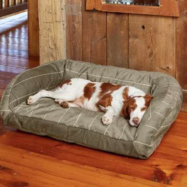 Orvis ToughChew ComfortFill-Eco Bolster Bed