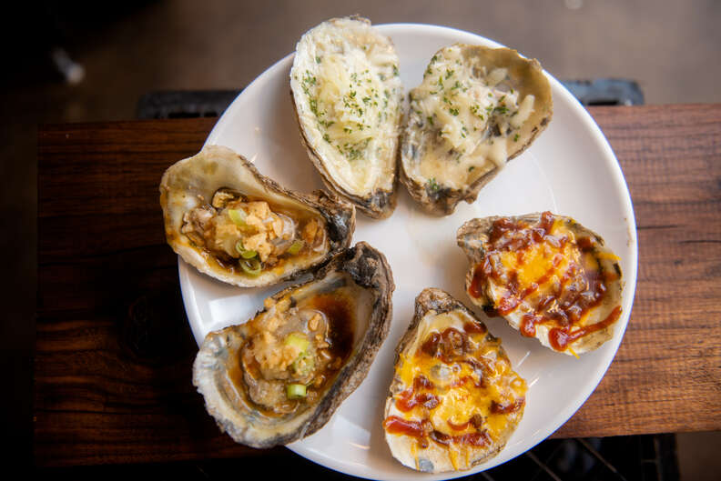 chargrilled oysters