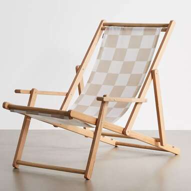 migraneuse For Deny 1989 Check Outdoor Folding Chair