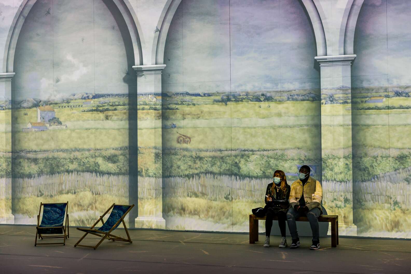 Photo courtesy of Van Gogh: The Immersive Experience