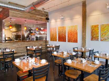 The interior of 2 Sparrows.