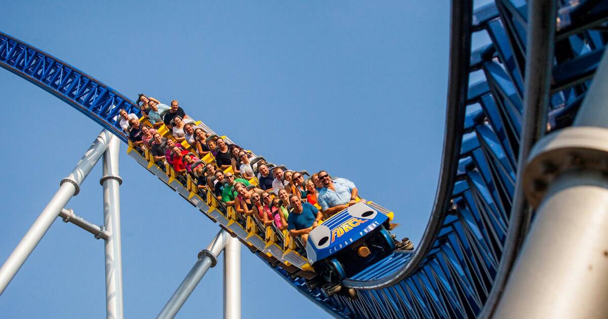 Cedar Point's Mean Streak wooden coaster done after 25 years