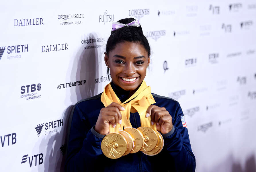 Simone Biles Olympic Medals List How Many Medals Has She Won in Total