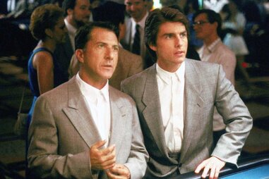 dustin hoffman and tom cruise in rain man