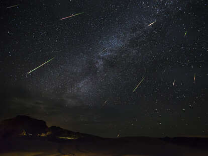 Meteor shower tonight