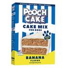 POOCH CAKE Banana Cake Mix & Frosting Dog Treat, 9-oz box