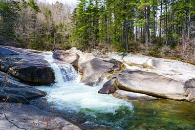 Franconia waterfall 