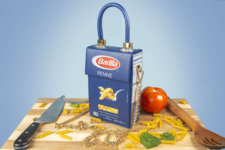 Barilla Pasta Box-Inspired Handbag Lets You Wear Your Favorite Carbs