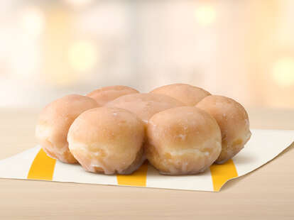 McDonald's glaze pull apart donut