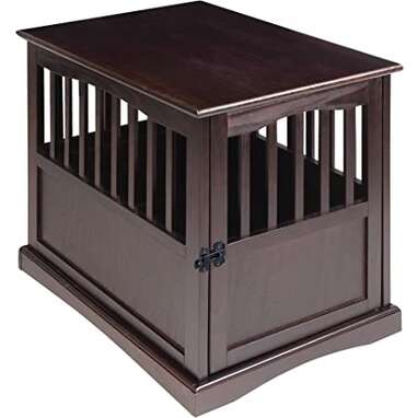 Casual Home Wooden Medium Pet Crate