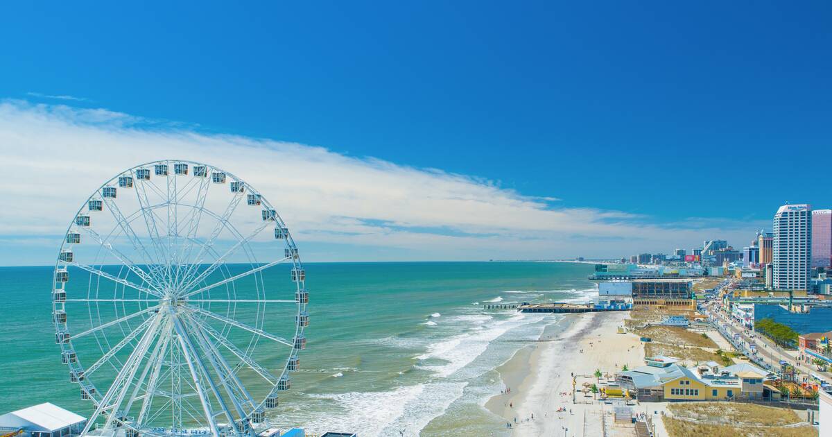 Atlantic City, New Jersey: Beach, Boardwalk and Entertainment