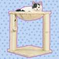 amazon basics cat condo with hammock