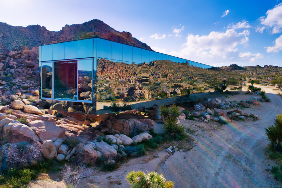 The 'Invisible House' Airbnb Coolest Place to Stay in Joshua Tree