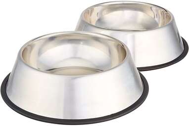 Vivaglory Dog Bowls Stainless Steel Water and Food Puppy Cat Bowls