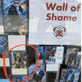Guilty Dog Lands A Spot On Convenience Store's 'Wall Of Shame'