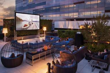 rooftop movie