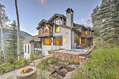A Vail “Alpine Haus” with unobstructed mountain views