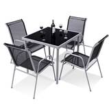 4-Person Square Dining Set