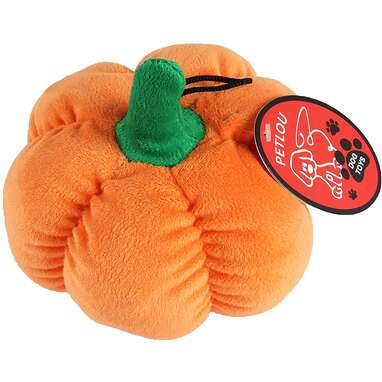 Petlou Durable Plush Pumpkin Toy