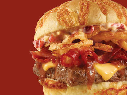 Wendy’s Big Bacon Cheddar Cheeseburger Has Cheese Baked Into The Bun ...