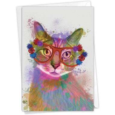 The Best Card Company, Funky Rainbow Cat