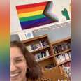 Teacher Sparks Outrage After Suggesting Her Students Pledge Allegiance To The Pride Flag