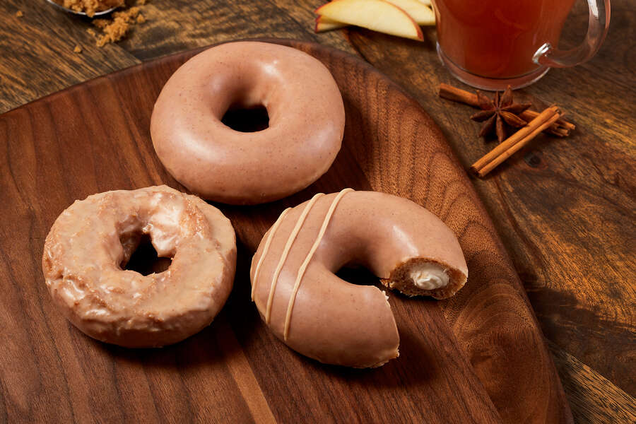Krispy Kreme Releases Apple Cider Donuts This Week Thrillist