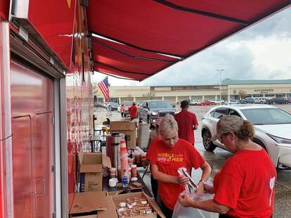 Denny's Mobile Diner Is Serving Meals to Hurricane Ida Victims in New ...