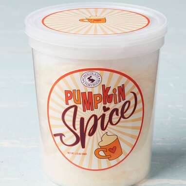 Pumpkin Spice Cotton Candy