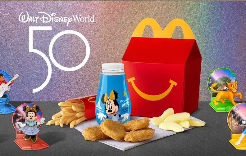 Vintage Walt Disney World 25th Anniversary McDonald's Drinking