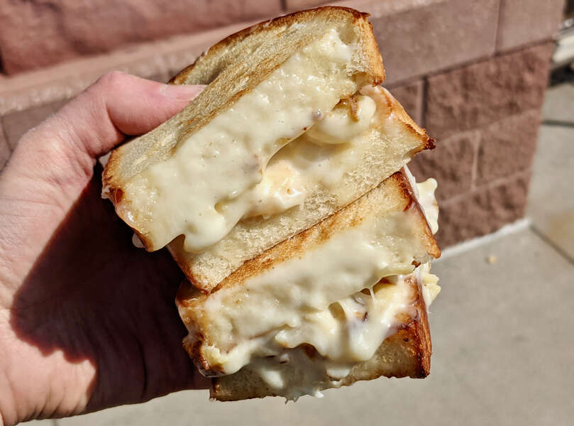 Panera Grilled Mac & Cheese Sandwich How Does the New Item Taste? Thrillist
