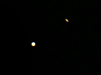 jupiter saturn moon september stargazing