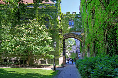 The University of Chicago, located in the Hyde Park neighborhood
