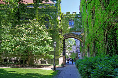 The University of Chicago, located in the Hyde Park neighborhood