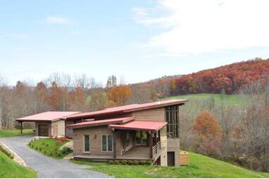 Modern home on 800 acres in the Appalachian Mountains