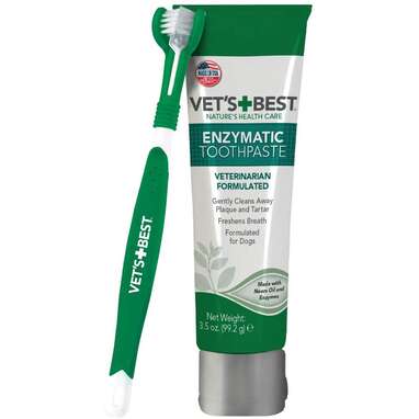 Vet’s Best Enzymatic Dog Toothpaste and Brush