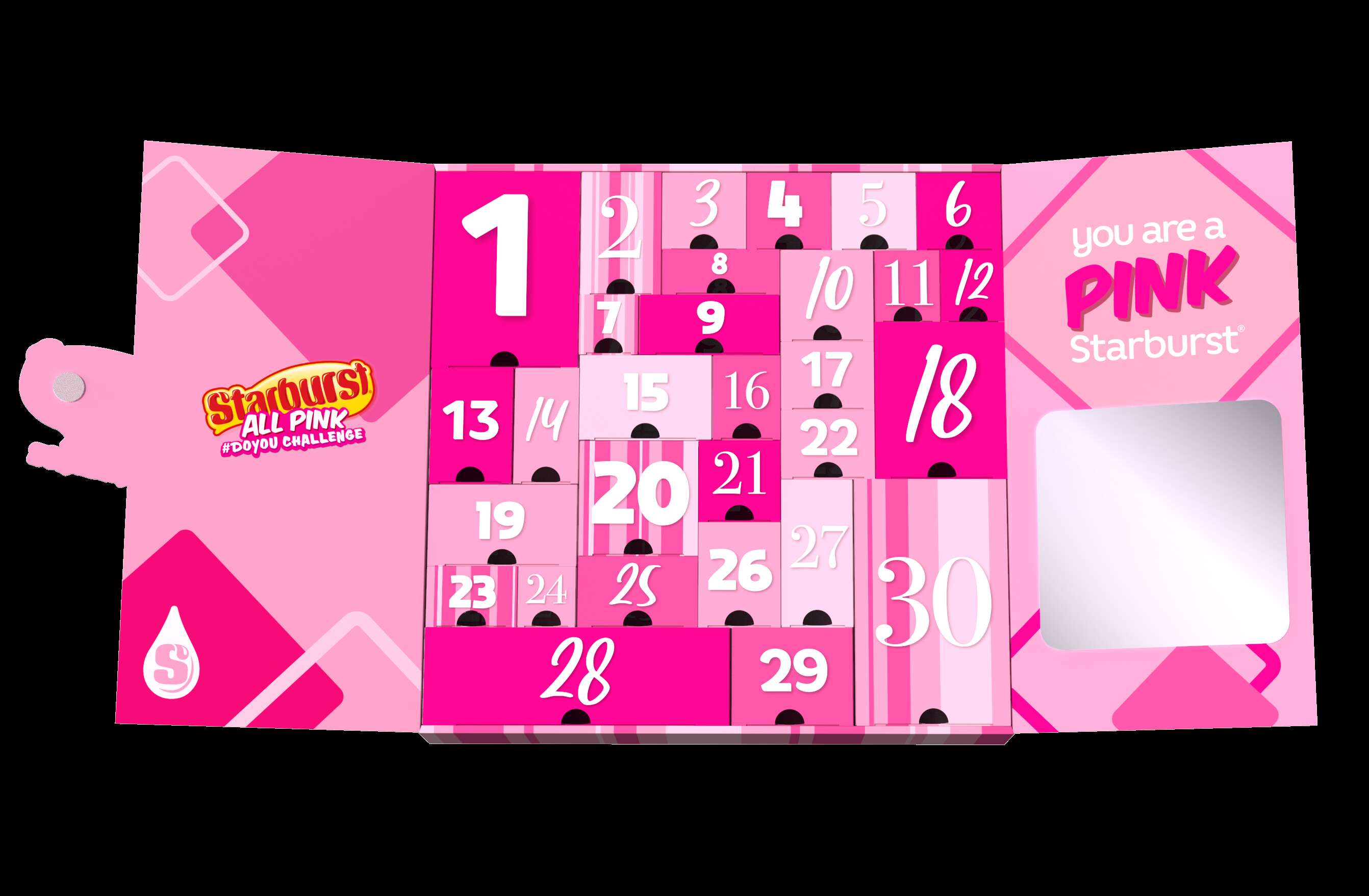 Starburst's AllPink Advent Calendar Gets You 30 Days of Your Fave