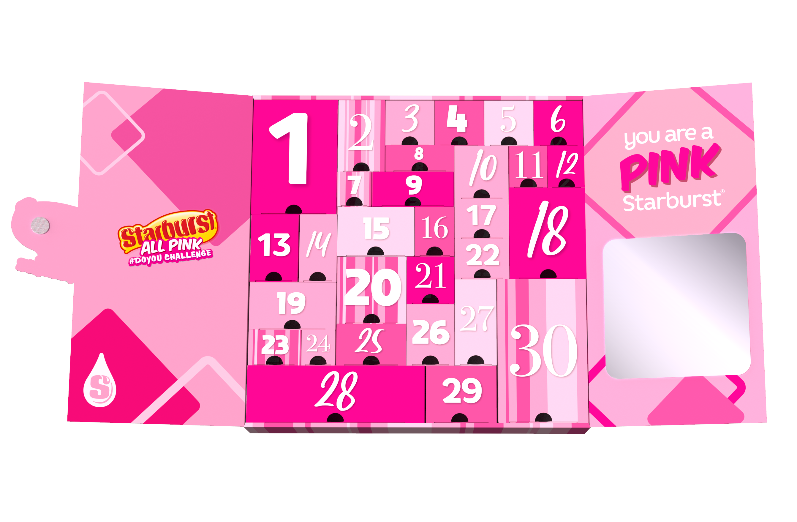 Starburst's All-Pink Advent Calendar Gets You 30 Days of Your Fave Flavor -  Thrillist
