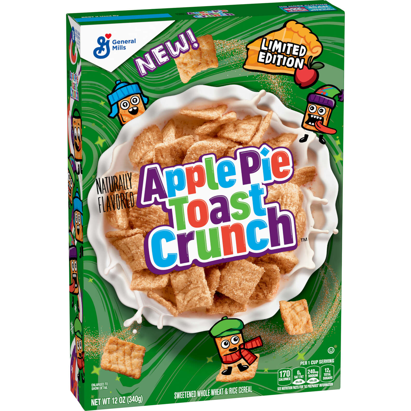 General Mills Is Introducing New Apple Pie Toast Crunch Cereal Thrillist