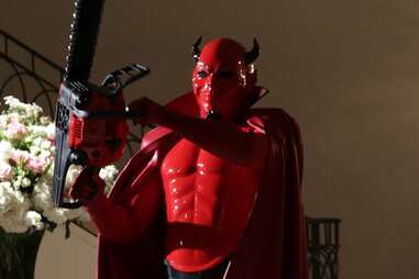 the red devil in scream queens
