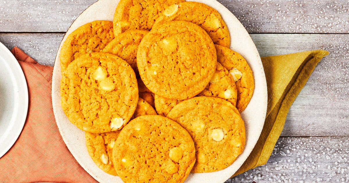 Pillsbury's Pumpkin Cookies Are Filled With Cream Cheese Chips, So We Know  What We're Baking Later