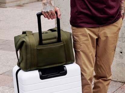 Best Personal Item for Airline Travel: Dagne Dover Landon Carryall Review -  Your Basic Bestie