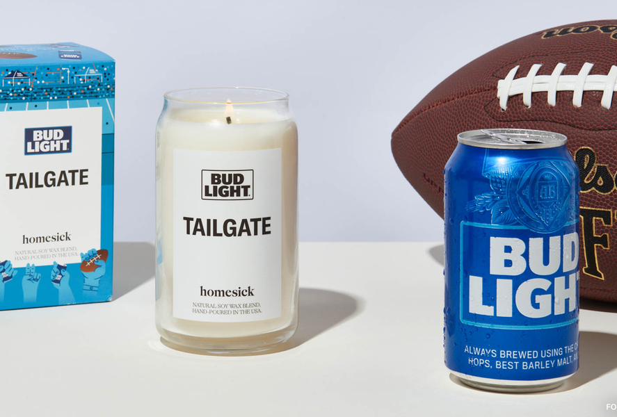 bud light candle