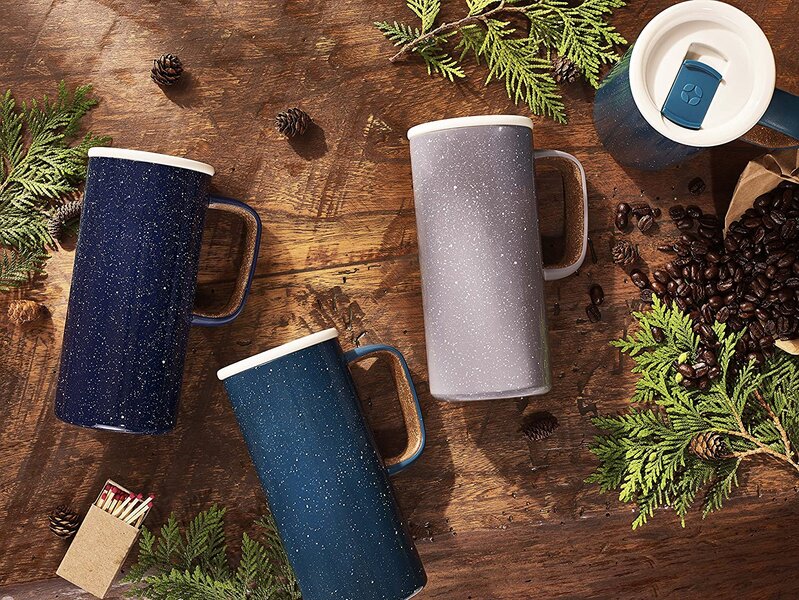 Don't Spill a Drop of Precious Coffee with This Insulated Cup