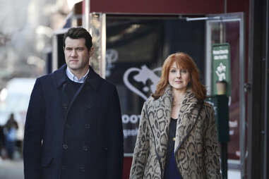 billy eichner and julie klausner in difficult people