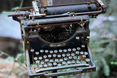 Typewriter at Henry Miller Library