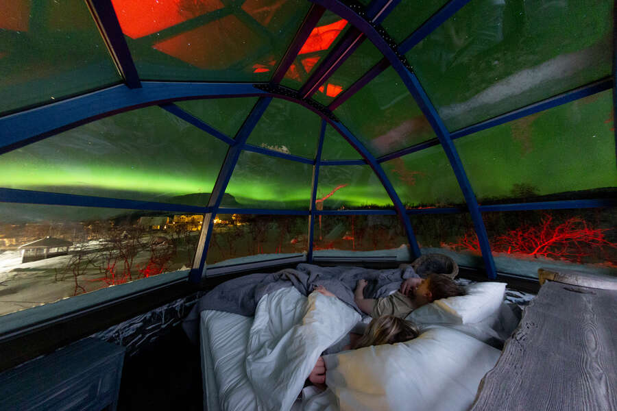 Off the Map Travel Let You Watch the Northern Lights in These GlassDomed Cabins Thrillist