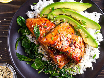 Try Emily Mariko's Salmon Rice Bowl That TikTok Is Obsessed with Right ...